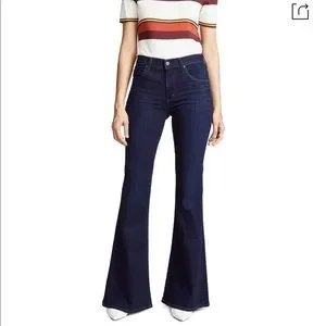 新品 Citizens of humanity CHLOE 23 Citizens of Humanity Chloe Petite Mid Rise Super Flare Jeans